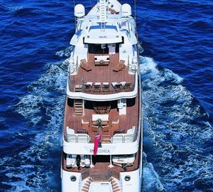 Deck Aspect On Board Yacht INSIGNIA