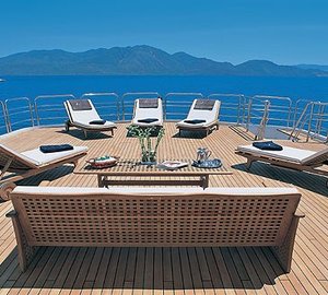 Sun Deck On Yacht INSIGNIA