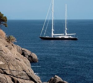 Aspect Taken From Coast On Yacht SELENE