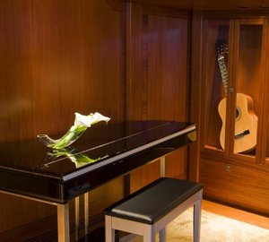 Close Up On Board Yacht ETHEREAL