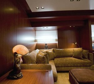 Main Master Saloon On Board Yacht ETHEREAL