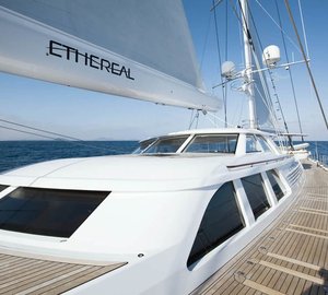 Pilot House On Board Yacht ETHEREAL