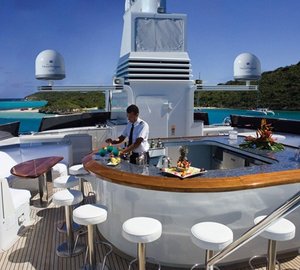 External Drinks Bar Aboard Yacht FAM