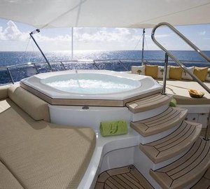 Jacuzzi Pool On Yacht LADY SHERIDAN