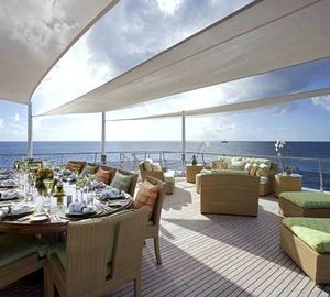 Sun Deck Aft On Board Yacht LADY SHERIDAN
