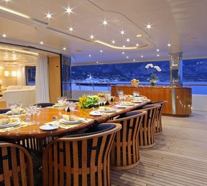 Deck Eating/dining On Yacht CAPRI
