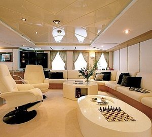 Games Lounging On Board Yacht MAGNA GRECIA