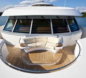Accessible Deck Aboard Yacht BLUE MOON