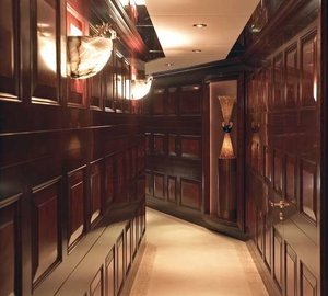 Hall Aspect Aboard Yacht BLUE MOON