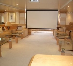 Movie Cinema Screening Aboard Yacht TITAN