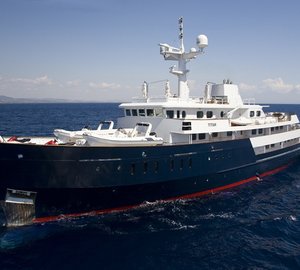 Under Way Aboard Yacht TITAN