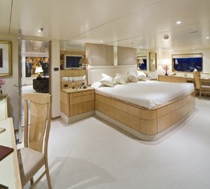 Guest's Cabin Aboard Yacht TITAN