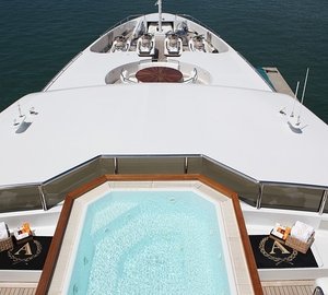 Jacuzzi Pool Aboard Yacht APOGEE