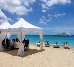 Beach Social On Yacht APOGEE