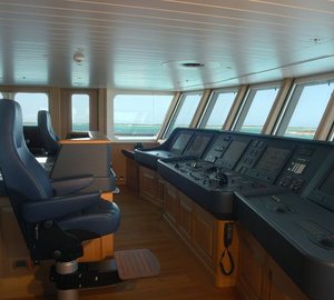Bridgedeck On Yacht POLAR STAR