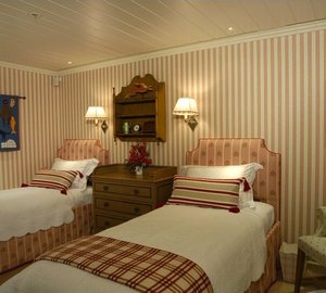 Guest's Cabin Aboard Yacht POLAR STAR