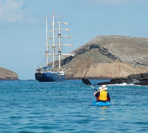Kayak: Yacht MARY ANNE II's Exterior Pictured