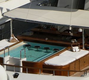 Wet Drinks Bar On Yacht NOMAD