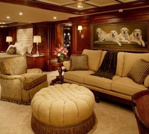 Sitting: Yacht NOMAD's Main Master Lounging Pictured