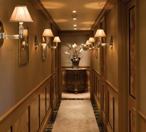Hallway On Yacht UTOPIA