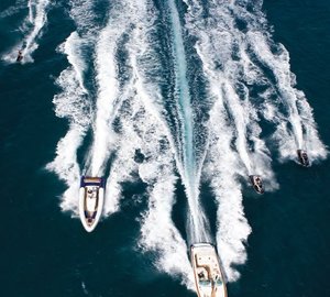 Ship's Tenders Aboard Yacht UTOPIA