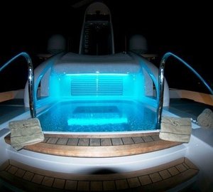 Evening: Yacht SIREN's Jacuzzi Pool Photograph