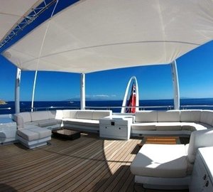 Sitting: Yacht SIREN's Sun Deck Photograph