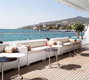 Sun Deck On Yacht SAMAR