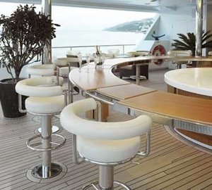 Sitting: Yacht SAMAR's Drinks Bar Photograph