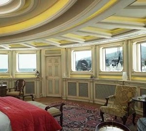 Window View: Yacht SAMAR's Main Master Cabin Captured