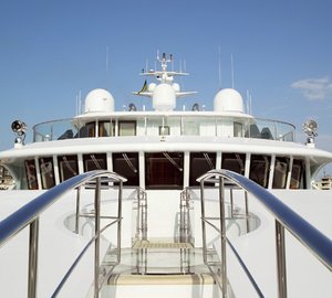 Fore Deck On Board Yacht SAMAR