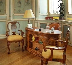 Office: Yacht SAMAR's Main Master Cabin Photograph