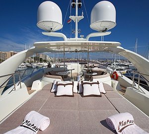 Sun Deck Aboard Yacht MATSU
