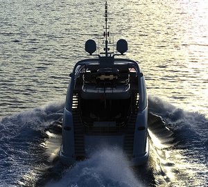 Aft: Yacht MATSU's Cruising Pictured