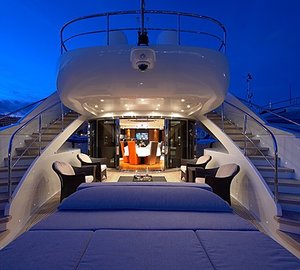 Sunbeds On Yacht MATSU