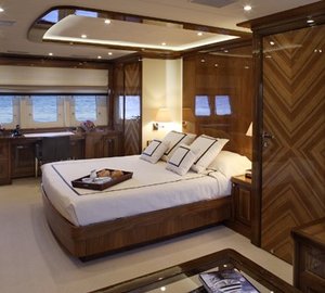 Main Master Cabin Aboard Yacht DRAGON
