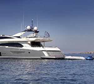 Aft Aspect On Board Yacht DRAGON