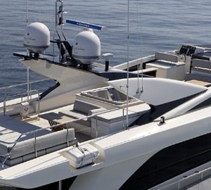 Deck: Yacht DRAGON's From Above Aspect Captured