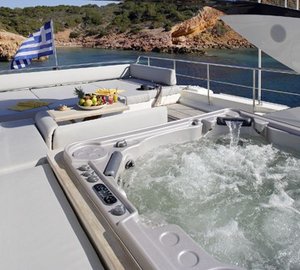 Jacuzzi Pool On Board Yacht DRAGON