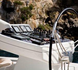 Helm On Yacht LUDYNOSA G