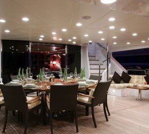 Bridgedeck Deck On Board Yacht MAMMA MIA
