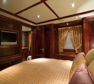 Profile: Yacht MAMMA MIA's Guest's Cabin Captured