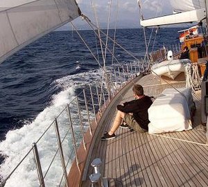 Deck On Board Yacht KAIROS