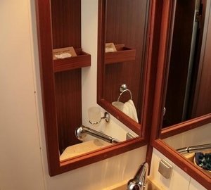 Bath Close Up On Yacht KAIROS