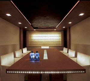 Eating/dining Aboard Yacht KINTARO