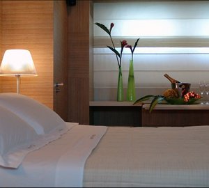 Main Master Cabin Aboard Yacht KINTARO