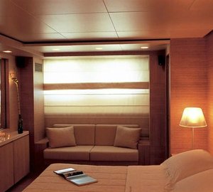 Main Master Cabin On Board Yacht KINTARO