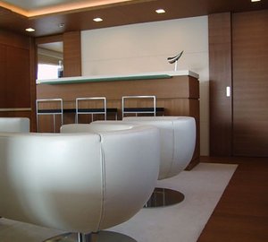 Drinks Bar Aboard Yacht KINTARO