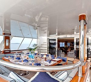 External Eating/dining On Board Yacht LIGAYA