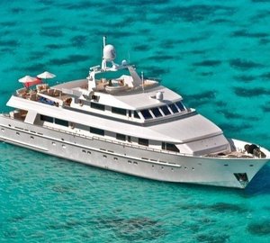 From Above Aspect Aboard Yacht LIONSHARE